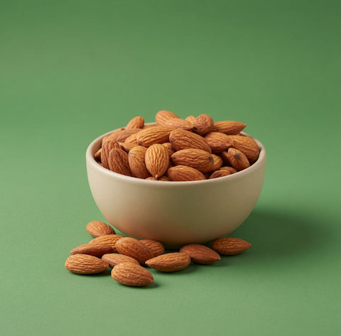 Roasted almonds