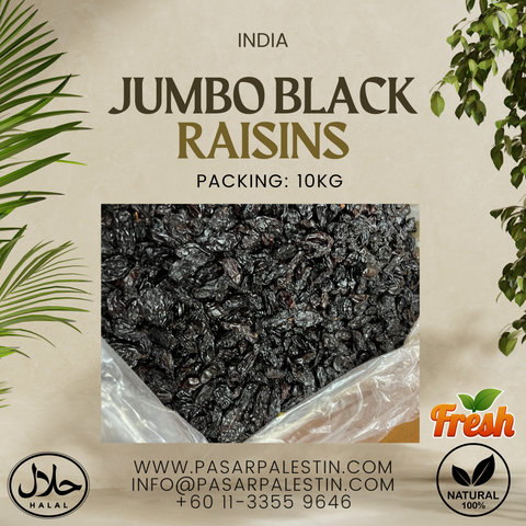 Natural Black Jumbo Raisin