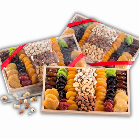 Wholesome Bliss Dried Fruit and Nut Trio