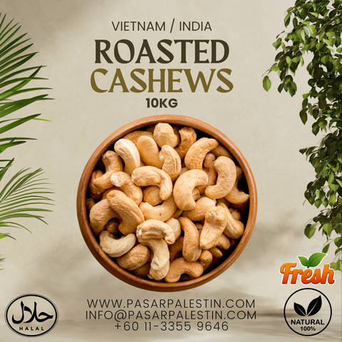 Roasted Baked Natural Cashews