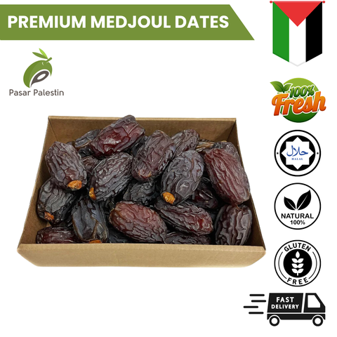 NEW ARRIVAL: Premium Palestinian Medjoul Dates