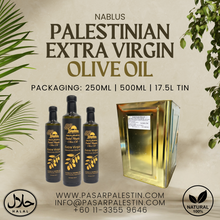 Load image into Gallery viewer, Palestinian Extra Virgin Olive Oil
