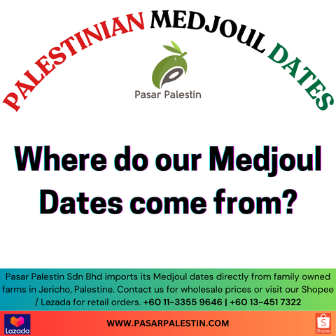 NEW ARRIVAL: Premium Palestinian Medjoul Dates