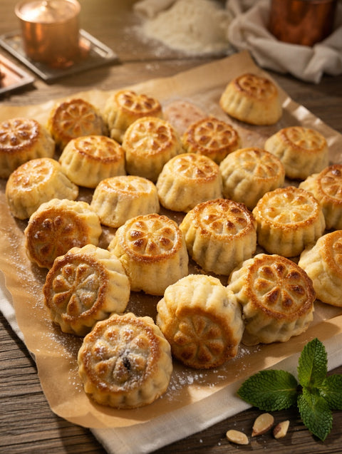 Palestinian Ma'mool (Date stuffed)