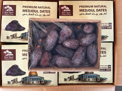 NEW ARRIVAL: Premium Palestinian Medjoul Dates